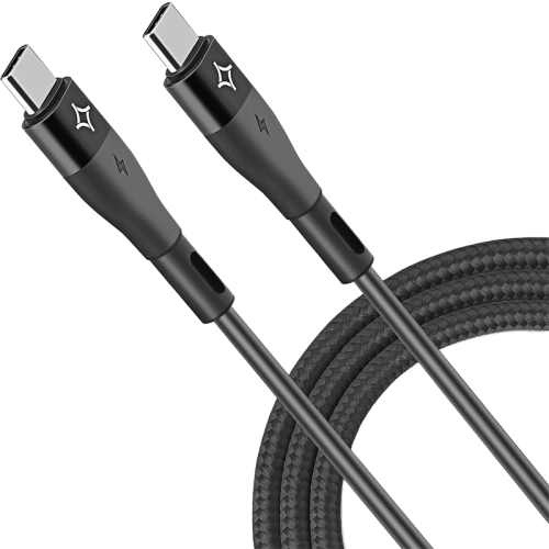 Кабель Stellarway USB-C/USB-C 3,25А 2м, черный