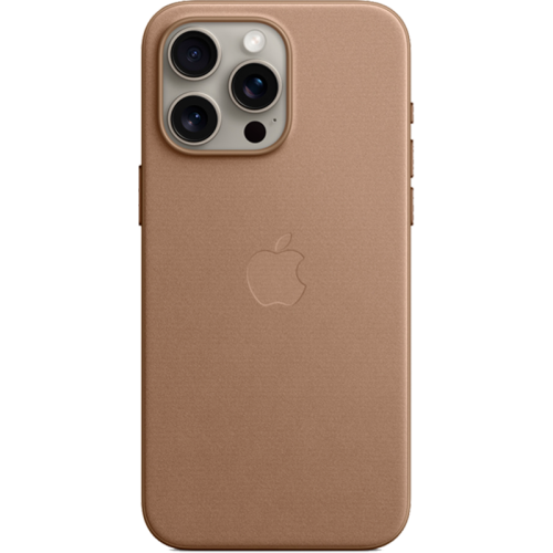Чехол-крышка Apple FineWoven Case with MagSafe для Apple iPhone 15 Pro Max, бежевый (MT4W3)