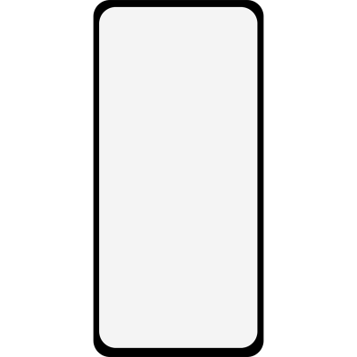 Защитное стекло Мультибренд для Samsung Galaxy A55 2.5D Full Glue (черная рамка)