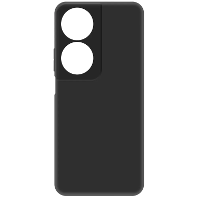 Чехол-крышка Мультибренд для Honor X7b, термополиуретан, черный