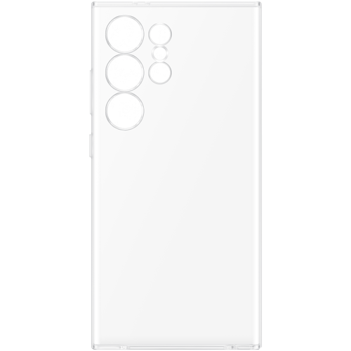 Чехол-крышка Мультибренд для Galaxy S24 Ultra, силикон, прозрачный