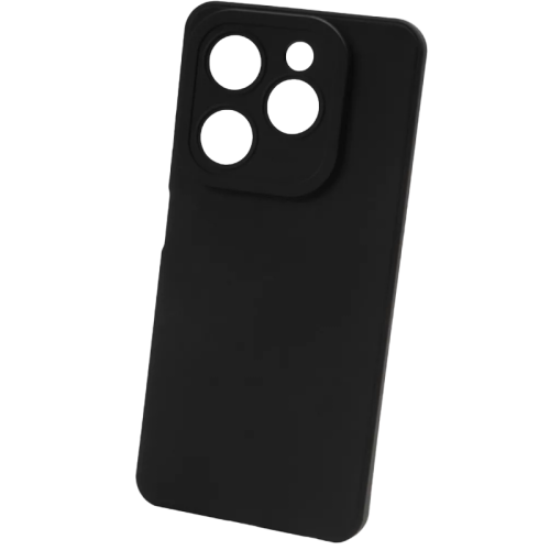 Чехол-крышка Мультибренд для Infinix Hot 40i, термополиуретан, черный