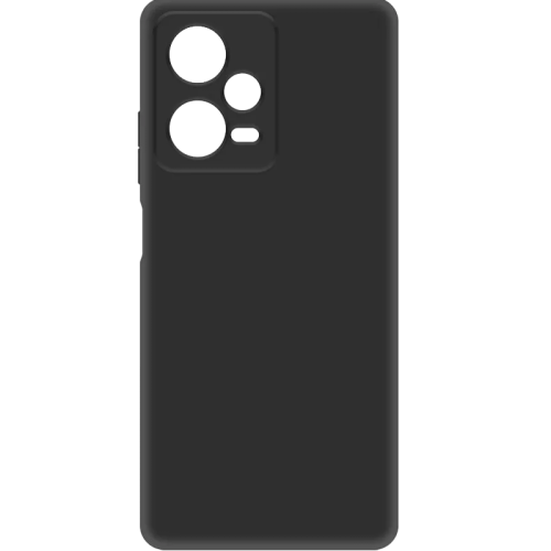 Чехол-крышка Мультибренд для Xiaomi Redmi Note 12 Pro, термополиуретан, черный