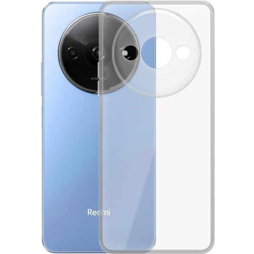 Чехол-крышка Мультибренд для Xiaomi Redmi A3x/A3/Poco C61, силикон, прозрачный