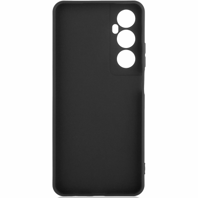 Чехол-крышка Мультибренд для realme C65, термополиуретан, черный