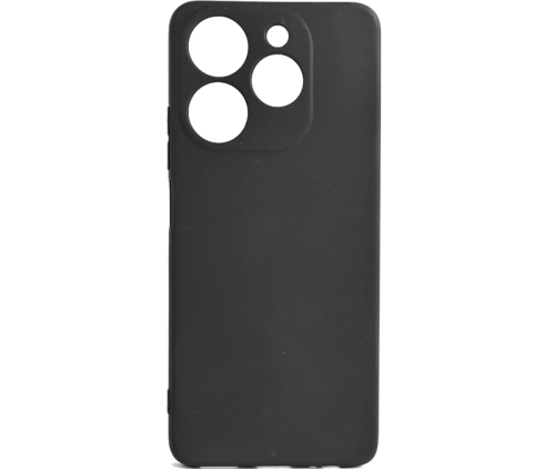 Чехол-крышка Мультибренд для Tecno Spark 20C/Go 2024, термополиуретан, черный