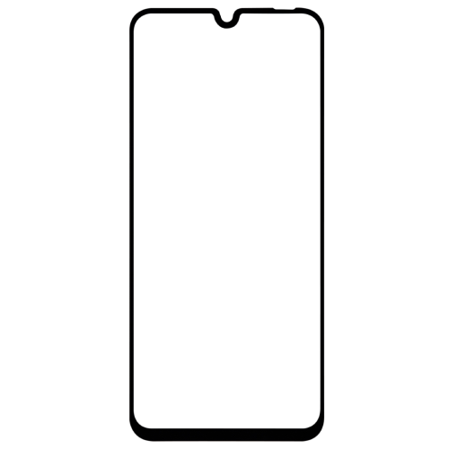 Защитное стекло Мультибренд для realme C61/63 (черная рамка)