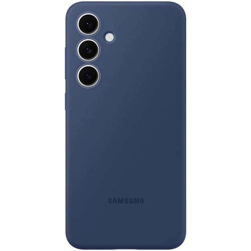 Чехол-крышка Samsung Silicone Case для Galaxy S24FE, силикон/поликарбонат, синий (EF-PS721CLEGRU)