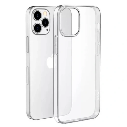 Чехол-накладка Hoco Light Series TPU для iPhone 16 Pro силиконовый (прозрачный)