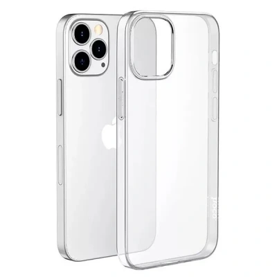 Чехол-накладка Hoco Light Series TPU для iPhone 16 Pro силиконовый (прозрачный)