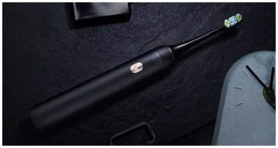 Электрическая зубная щетка Xiaomi Soocas X3U Freshen Your Breath (2 насадки) (черный)