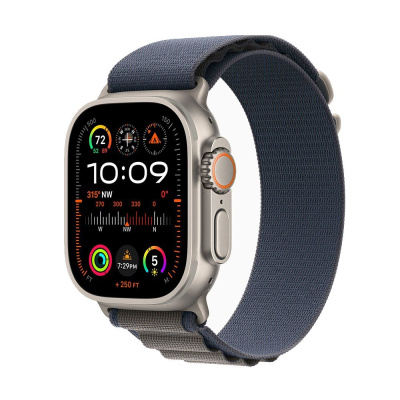 Смарт-часы Apple Watch Ultra 2 49 mm Titanium Case Blue Alpine Loop (S)