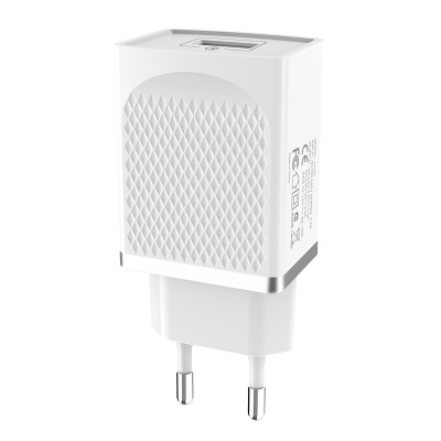 Сетевое зарядное устройство Hoco (C42A) Quick Charger 3.0 USB 18W (белый)