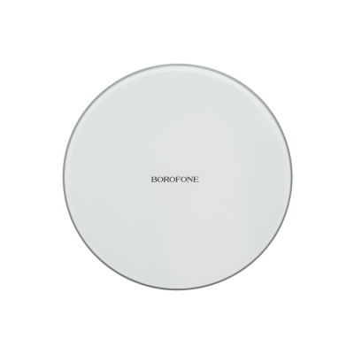 Беспроводное зарядное устройство Borofone BQ3 Preference Wireless Charger (Silver)