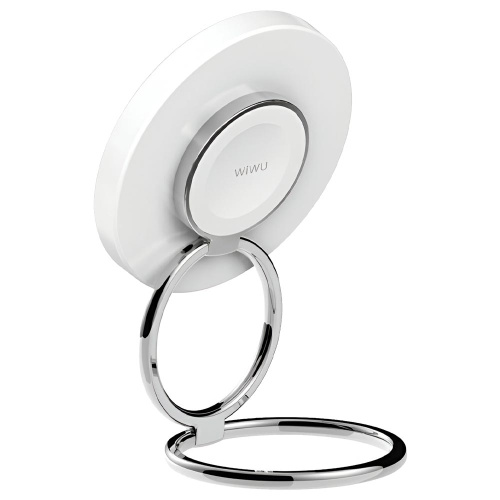 Беспроводное зарядное устройство WIWU Wireless Charger 3 в 1 15W для iPhone/Apple Watch/AirPods (Wi-W027) (белый)