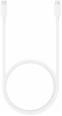Кабель Samsung Type-C/Type-C 5А 1.0m (белый) (EP-DN975)