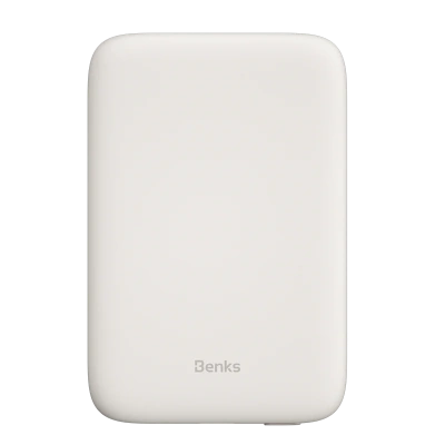 Внешний аккумулятор Benks MP01 MagSafe 5000mAh Type-C (белый)