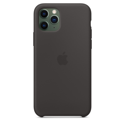 Чехол-накладка Apple Silicone Case Series для iPhone 11 Pro силикон Black (MWYN2ZM/A)