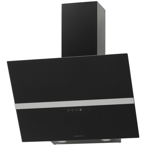 Наклонная вытяжка KRONA GABRIELE E 600 black/inox 1 S