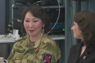 Якутянки приняли участие во встрече с президентом России / ЯСИА   