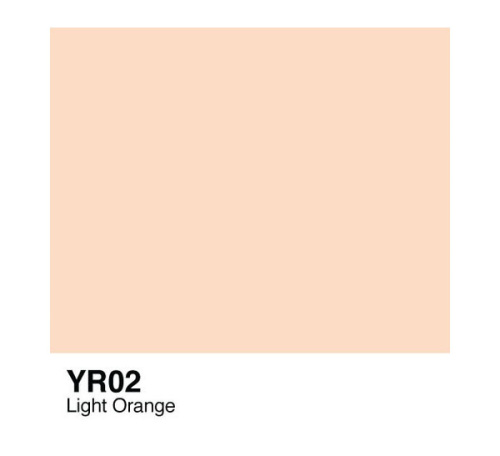 Чернила COPIC YR02 (оранжевый светлый, light orange)
