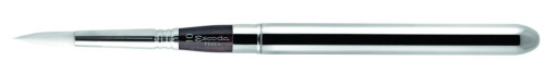 Кисть синтетика №10 круглая Escoda "Perla 1438" White Toray ручка съемная металлическая
