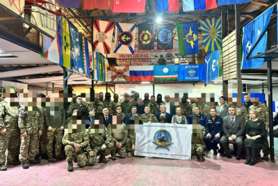 В зону СВО проводили бойцов якутского добровольческого отряда «Боотур» / ЯСИА   