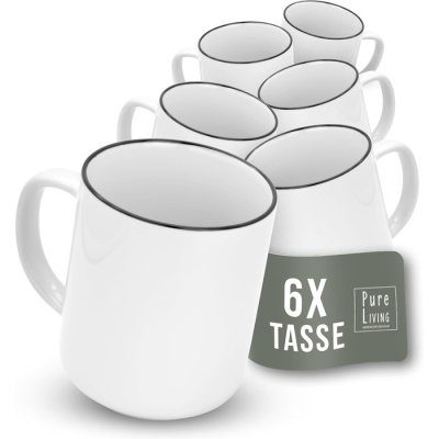 PURE LIVING Набор из 6 чашек 0,3 л Scandi Pure Living