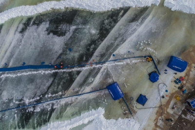 «Транснефть — Восток» провело учения на подводном переходе магистрального нефтепровода / ЯСИА   