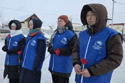 Волонтеры Победы помогают проводить в Якутии патриотические и памятные мероприятия / ЯСИА   Республика Саха (Якутия)