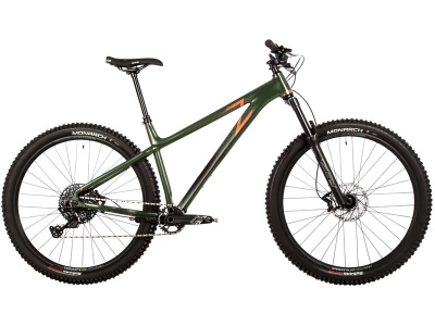 Горный велосипед Stinger Zeta STD 27, год 2023, цвет Зеленый, ростовка 18