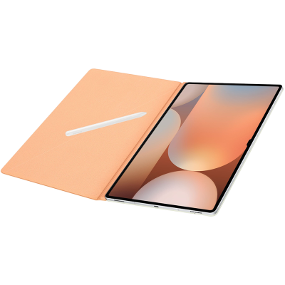 Чехол-книжка Samsung Smart Book Cover для планшета Galaxy Tab S10 Ultra | S9 Ultra, поликарбонат / полиуретан, оранжевый (EF-BX910POEGRU)