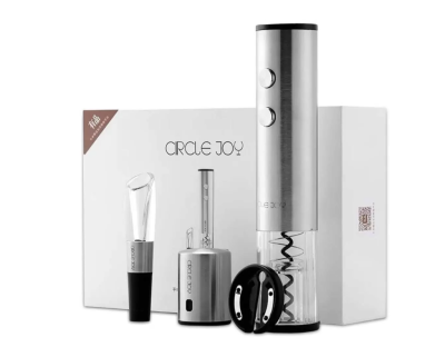 Винный набор аксессуаров Xiaomi Circle Joy Wine Accessories Gift Set 4 в 1 (CJ-TZ02) (серебристый)