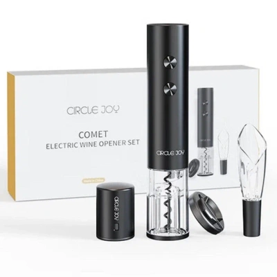 Винный набор Xiaomi Circle Joy 4 в 1 Comet Electric Wine Opener Set (CJ-TZ20) (черный)