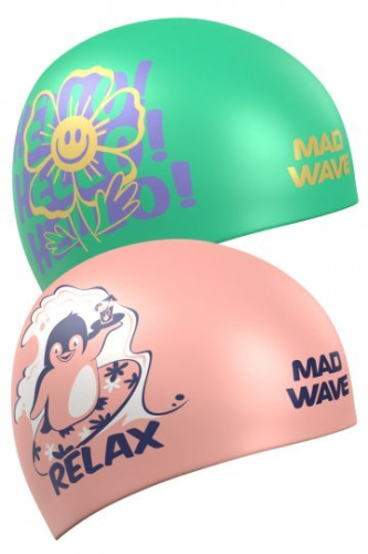 Силиконовая шапочка для плавания Reverse Relax