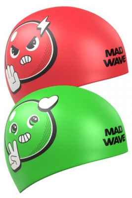 Силиконовая шапочка для плавания Reverse Smile