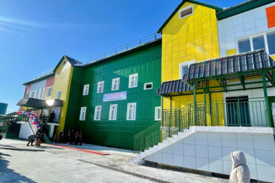 Новый двухэтажный детский сад открыли в якутском селе Кобяй / ЯСИА   