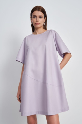 Платье А-силуэта из хлопка