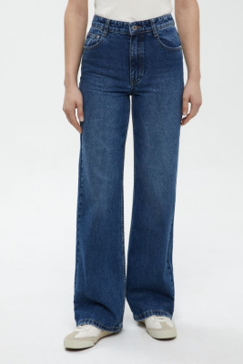 Джинсы wide leg fit женские