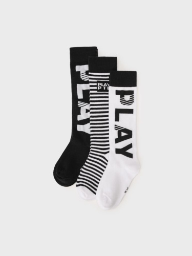 Гольфы трикотажные для девочек, 3 пары в комплекте