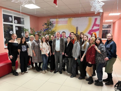 Зампред СЖР встретился со студентами и дал интервью для т/к "Южный Урал" /    