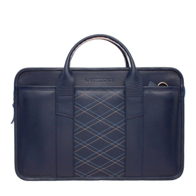 Деловая сумка Marion Dark Blue Rhombus