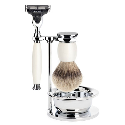 Бритвенный набор MUEHLE SOPHIST с бритвой Mach3 и чашей