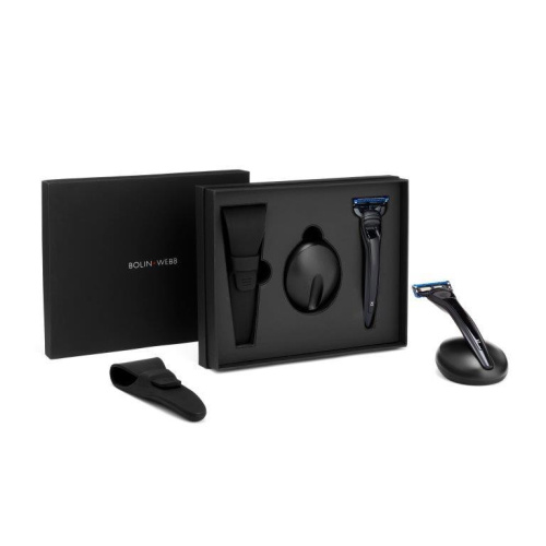 Набор Bolin Webb X1: бритва, подставка и дорожный чехол