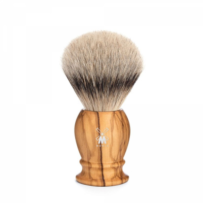 Помазок MUEHLE CLASSIC, барсучий ворс, олива, размер M