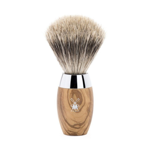 Помазок MUEHLE KOSMO, барсучий ворс, олива