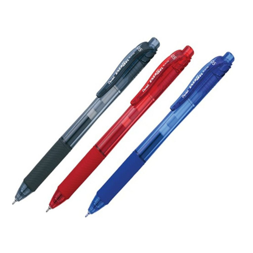 Ручка гелевая автоматическая Pentel "Energel-X" 0,5 мм, цвет чернил: синий
