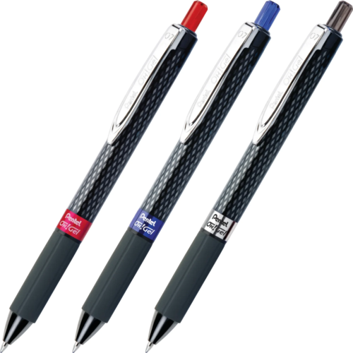 Ручка гелевая автоматическая Pentel "Oh!Gel" 0,7 мм, цвет чернил: черный