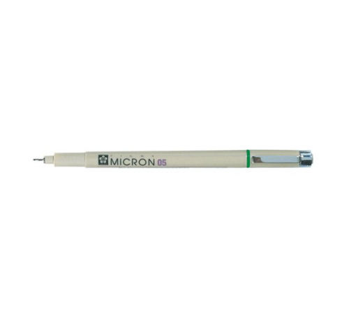 Линер Sakura "PIGMA MICRON 05" 0,45 мм, зеленый