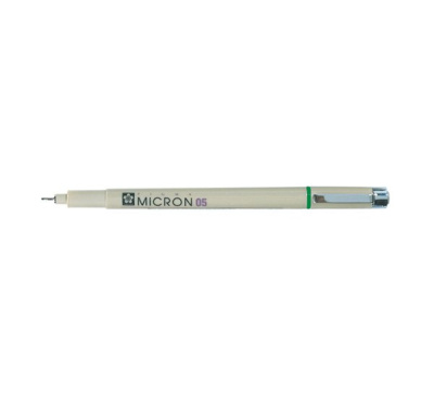 Линер Sakura "PIGMA MICRON 05" 0,45 мм, зеленый